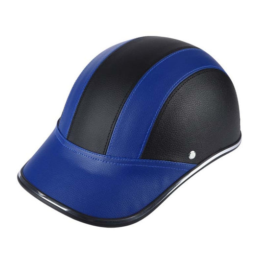 BSDDP A0322 Summer Half Helmet Lightweight Safety Helmet(Blue) - Protective Helmet & Masks by BSDDP | Online Shopping UK | buy2fix