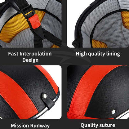 BSDDP A0322 Summer Half Helmet Lightweight Safety Helmet(Black) - Protective Helmet & Masks by BSDDP | Online Shopping UK | buy2fix