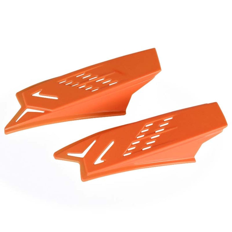 BSDDP A0304 Helmet Corner Modified Accessories Personal Decorative Horns(Orange Hard Glue) - In Car by BSDDP | Online Shopping UK | buy2fix