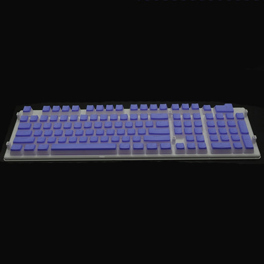 Pudding Double-layer Two-color 108-key Mechanical Translucent Keycap(Violet) - Silicone / Sticker by buy2fix | Online Shopping UK | buy2fix