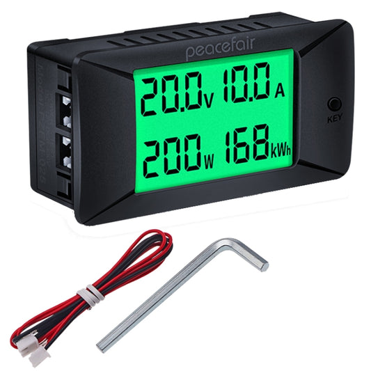 Peacefair PZEM-025 DC Multifunctional DC Digital Display Tester, Specification: 100A - Current & Voltage Tester by Peacefair | Online Shopping UK | buy2fix