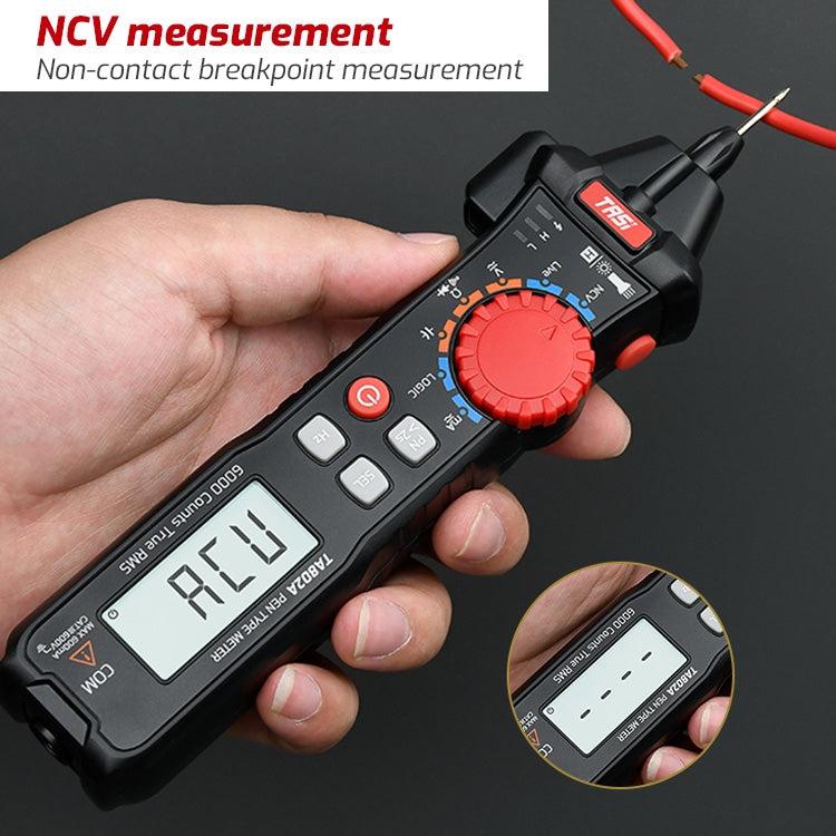 TASI Pen Multimeter Small Portable Intelligent Universal Table, Style: TA802B Automatic Identification - Consumer Electronics by TASI | Online Shopping UK | buy2fix