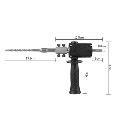 Electric Drill to Electric Hammer Conversion Head Electric Hammer Modification Accessories(Orange) - Drill & Drill Bits by buy2fix | Online Shopping UK | buy2fix