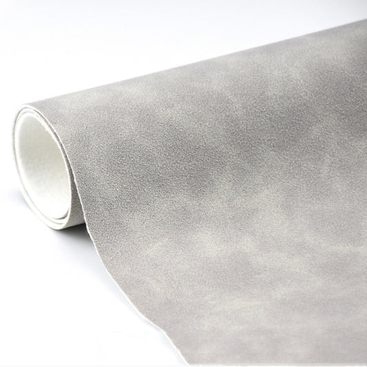 2 PCS 50 x 68cm Thickened Waterproof Non-reflective Matte Leather Photo Background Cloth(Light Gray) - Camera Accessories by buy2fix | Online Shopping UK | buy2fix