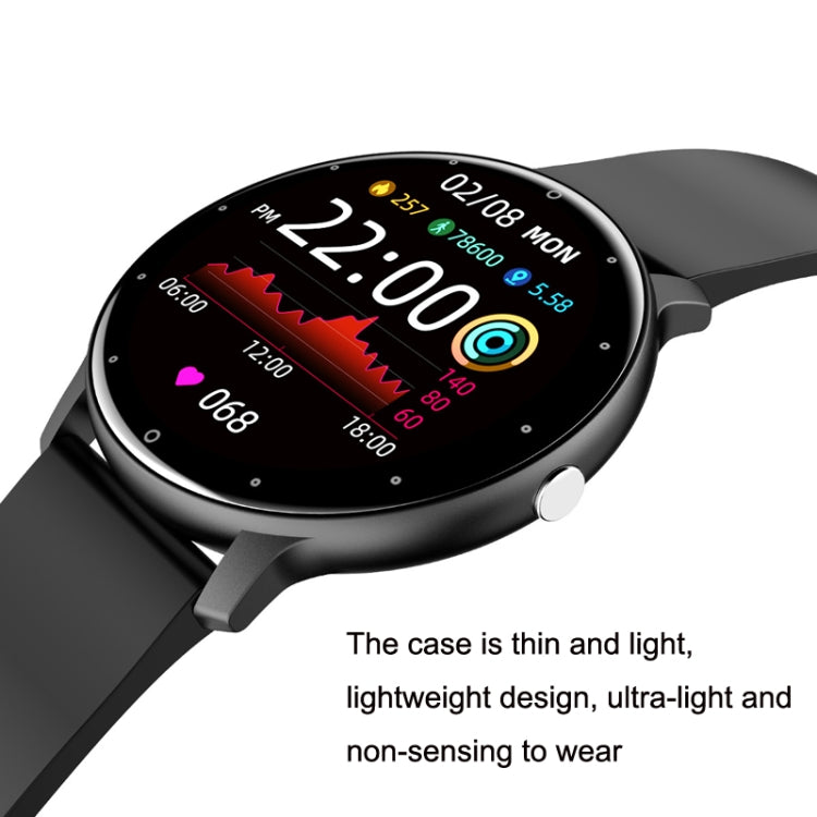 ZL02 Smart Heart Rate Blood Pressure Oxygen Monitoring Sports Pedometer Wireless Bluetooth Watch(Pink) - Smart Wear by buy2fix | Online Shopping UK | buy2fix