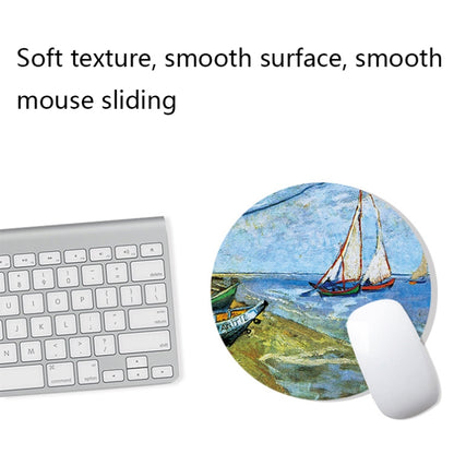 300x800x2mm Locked Am002 Large Oil Painting Desk Rubber Mouse Pad(Scarecrow) - Mouse Pads by buy2fix | Online Shopping UK | buy2fix