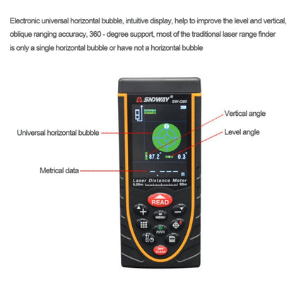 SNDWAY Outdoor Camera Laser Rangefinder, Style: Photography + Dual Power - Consumer Electronics by SNDWAY | Online Shopping UK | buy2fix