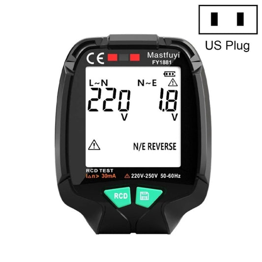 FUYI FY1881 High Precision Power Polarity Phase Socket Tester(US Plug) - Consumer Electronics by FUYI | Online Shopping UK | buy2fix