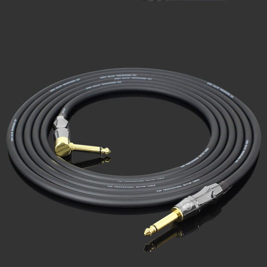 KGR Guitar Cable Keyboard Drum Audio Cable, Specification: 15m(Elbow Straight Jack) - Stringed Instruments by KGR | Online Shopping UK | buy2fix