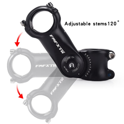 FMFXTR Mountain Bike Adjustable Angle Handlebar Riser, Specification: 31.8x110mm - Outdoor & Sports by FMFXTR | Online Shopping UK | buy2fix