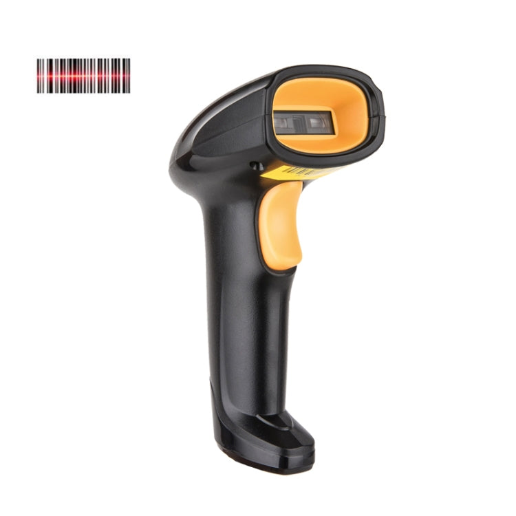 EVAWGIB Handheld USB Barcode Laser Scanner, Model: DL-J08 1D Wired - Consumer Electronics by EVAWGIB | Online Shopping UK | buy2fix