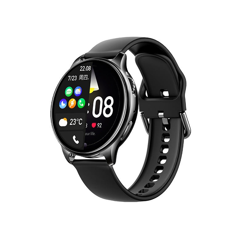 Wearkey Y22 1.32 Inch Bluetooth Calling Smart Watch with Rotary Button(Black) - Smart Wear by Wearkey | Online Shopping UK | buy2fix