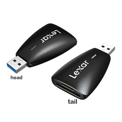 Lexar LRW450U 2 In 1 USB3.1 High Speed Computer Card Reader(Black) -  by Lexar | Online Shopping UK | buy2fix