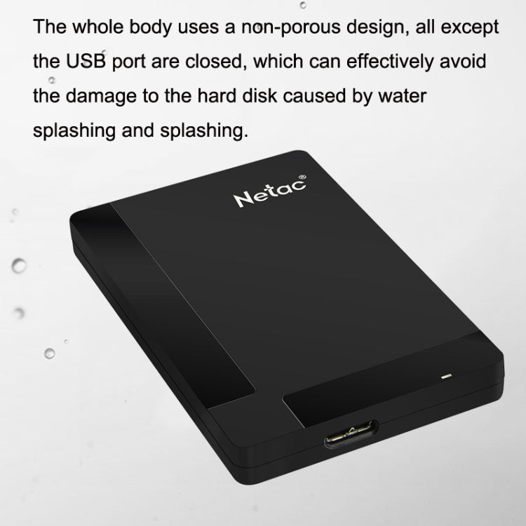 Netac K218 High Speed 2.5 Inch Software Encrypted Mobile Hard Drive, Capacity: 2TB - External Hard Drives by Netac | Online Shopping UK | buy2fix