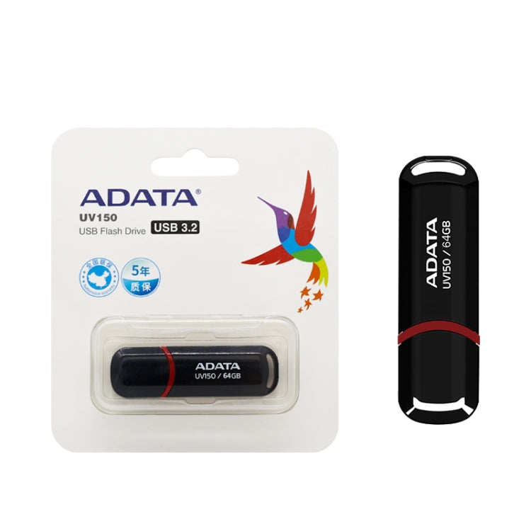 ADATA UV150 High Speed USB3.1 Business USB Flash Drive, Capacity: 32GB(Red) - USB Flash Drives by ADATA | Online Shopping UK | buy2fix