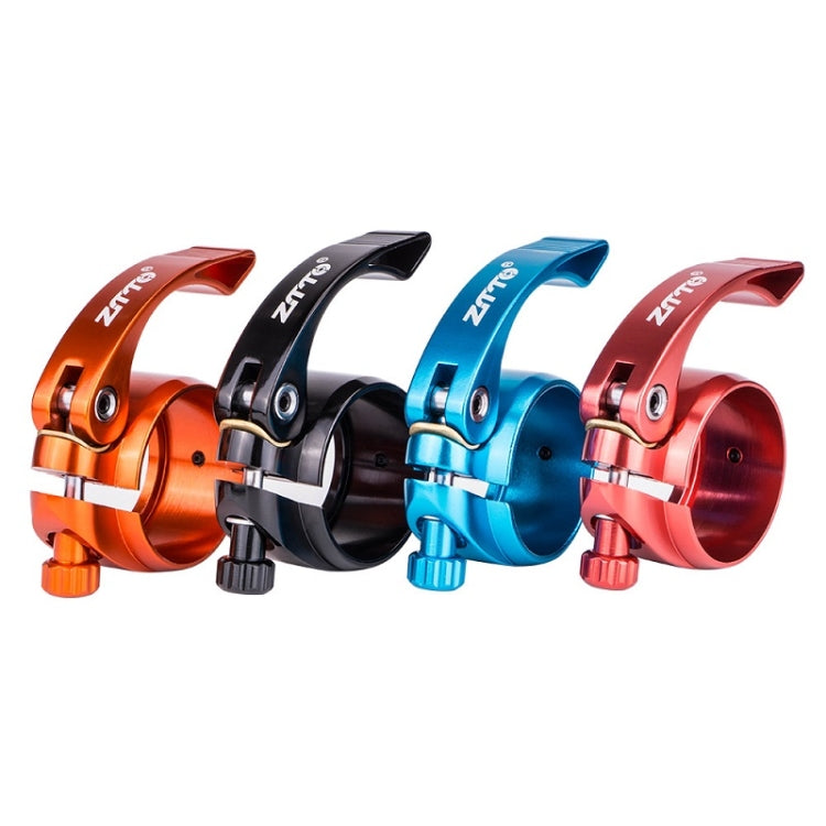 ZTTO Folding Bicycle Seatpost Clamp Retrofit Accessories, Color: 39.8mm (Black) - Pipe clamps by ZTTO | Online Shopping UK | buy2fix