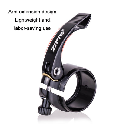 ZTTO Folding Bicycle Seatpost Clamp Retrofit Accessories, Color: 39.8mm (Black) - Pipe clamps by ZTTO | Online Shopping UK | buy2fix