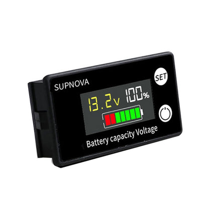 SUPNOVA LCD Color Screen DC Voltmeter Lithium Storage Battery Meter, Style: Ordinary Type - Consumer Electronics by SUPNOVA | Online Shopping UK | buy2fix