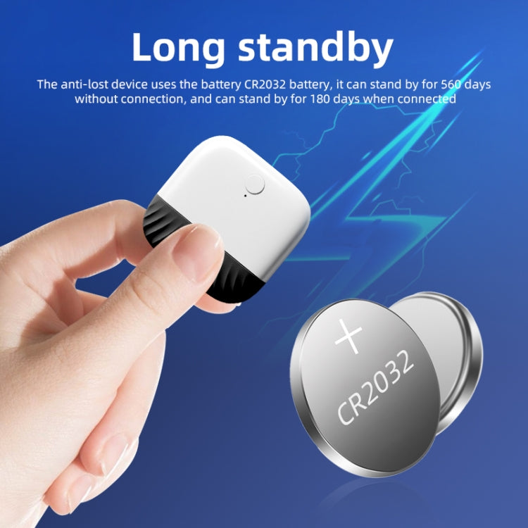 Wallet Key Finder Two Way Bluetooth Intelligent Anti-lost Device(Black) - Security by buy2fix | Online Shopping UK | buy2fix