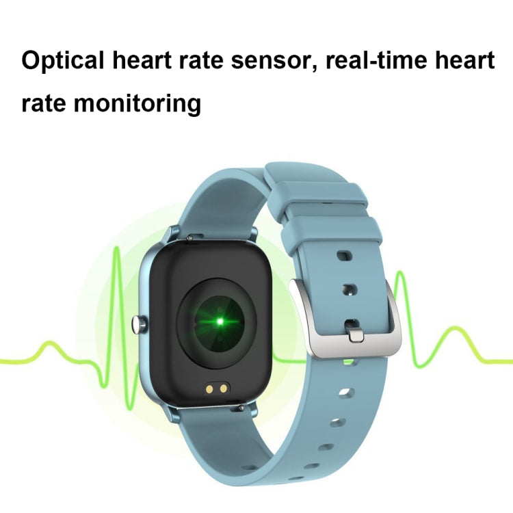 P8 1.4 Inch Heart Rate Blood Pressure Monitoring Smart Watch, Color: Silver Gray - Smart Wear by buy2fix | Online Shopping UK | buy2fix