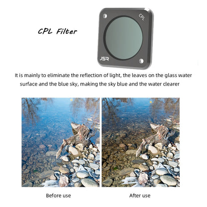 JUNESTAR Action Camera Filters For DJI Action 2,Style:  CPL - Lens Filter by JUNESTAR | Online Shopping UK | buy2fix