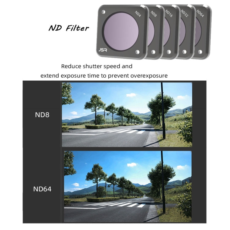 JUNESTAR Action Camera Filters For DJI Action 2,Style:  ND4 - Lens Filter by JUNESTAR | Online Shopping UK | buy2fix