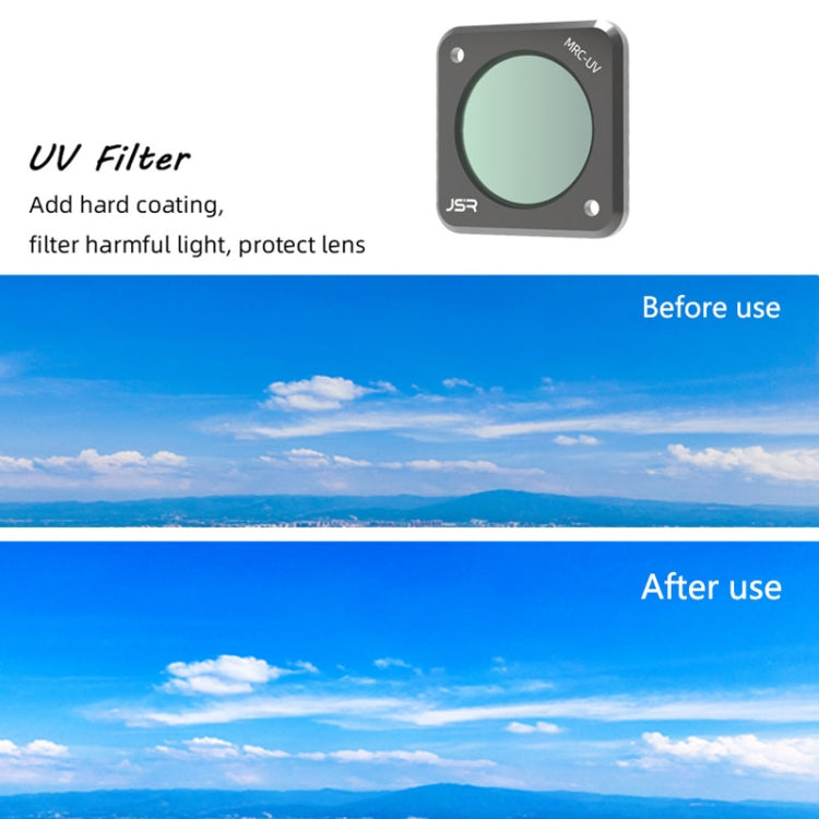 JSR  Action Camera Filters for DJI Action 2,Style:  CS-4in1 - DJI & GoPro Accessories by JSR | Online Shopping UK | buy2fix