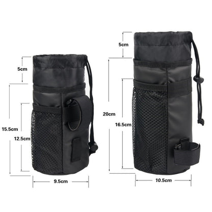 Cycling Water Bottle Bag Handlebar Insulation Water Bottle Bag Mobile Phone Bag 15.5 x 9.5 x 9.5cm - Bicycle Bags by buy2fix | Online Shopping UK | buy2fix