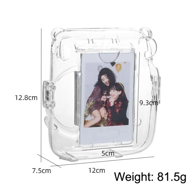 CAIUL Photo Bag Camera Transparent Storage Case For FUJIFILM Instax Mini11(Transparent) - Camera Accessories by CAIUL | Online Shopping UK | buy2fix