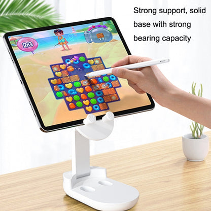 2PCS Mobile Phone Bracket Desktop Cute Cartoon Tablet Live Broadcast Bracket, Style: Cat Ear (Green) - Desktop Holder by buy2fix | Online Shopping UK | buy2fix