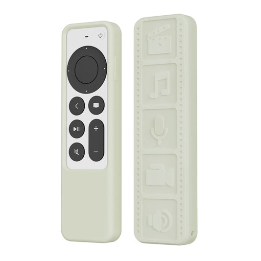 Silicone Remote Controller Waterproof Anti-Slip Protective Cover For Apple TV 4K 2021(Luminous Color) - Consumer Electronics by buy2fix | Online Shopping UK | buy2fix