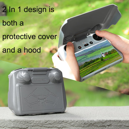 Sunnylife MM3-YK466 RC Joystick Screen Scratch Resistant Remote Control Protective Hood for DJI Mini 3 Pro(Grey) - DJI & GoPro Accessories by Sunnylife | Online Shopping UK | buy2fix