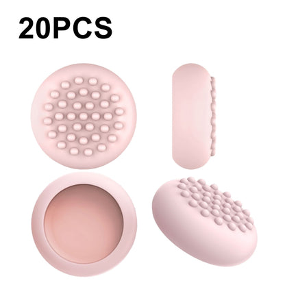 20 PCS Peripheral Button VR Handle Rocker Silicone Protective Cover, For Oculus Quest 2(Pink) - Consumer Electronics by buy2fix | Online Shopping UK | buy2fix