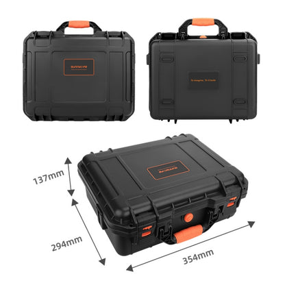 Sunnylife AQX-5 For Mavic 3 Waterproof Safety Box Outdoor Drop Resistant Suitcase(Black) - Backpacks & Bags by Sunnylife | Online Shopping UK | buy2fix