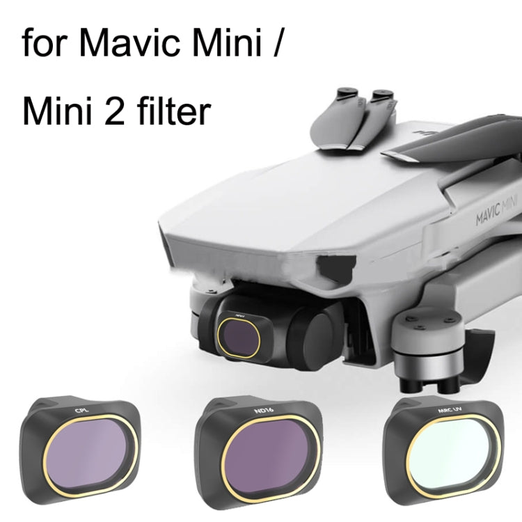 JSR JSR-3655-03 For Mavic Mini / Mini 2 Filters, Style: ND4 - DJI & GoPro Accessories by JSR | Online Shopping UK | buy2fix