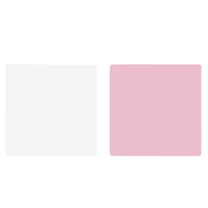 40x40CM Double-sided Photography Background Board Food Photo Props(White / Skin Pink) - Solid Color by buy2fix | Online Shopping UK | buy2fix