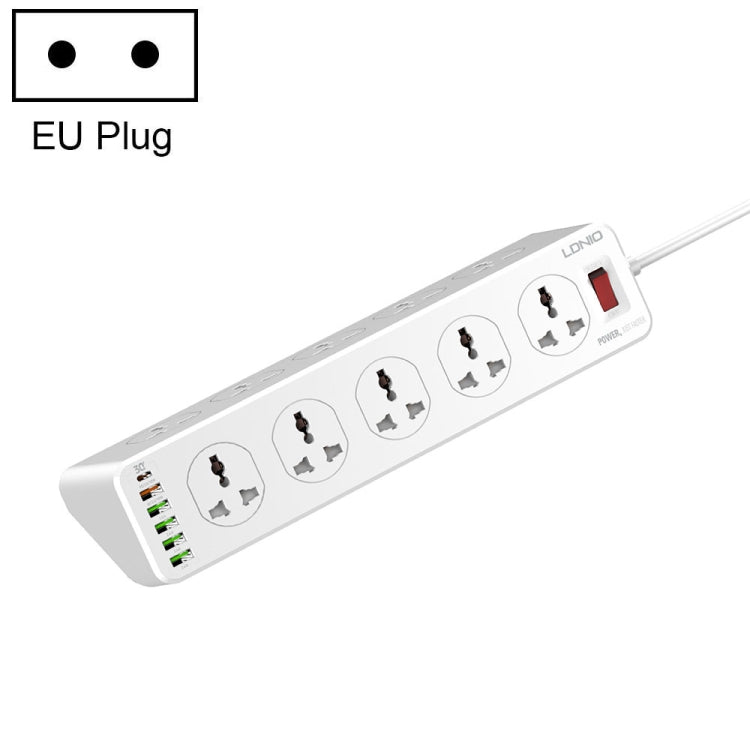 LDNIO SC10610 30W 10+6 Ports Multifunctional Travel Home Office Fast Charging Socket, Spec: EU Plug - Consumer Electronics by LDNIO | Online Shopping UK | buy2fix