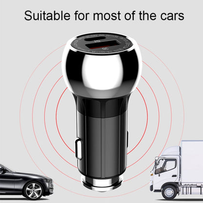 LDNIO C1 36W PD + QC 3.0 Car Fast Charger High Power Smart USB Car Charger with Micro USB Cable - In Car by LDNIO | Online Shopping UK | buy2fix