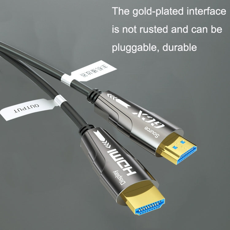 HDMI 2.0 Male To HDMI 2.0 Male 4K HD Active Optical Cable, Cable Length: 10m - Audio Optical Cables by buy2fix | Online Shopping UK | buy2fix