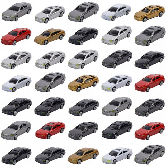 50PCS 1:75 Sand Table Model Small Car Sand Table Simulation Car - Model Toys by buy2fix | Online Shopping UK | buy2fix