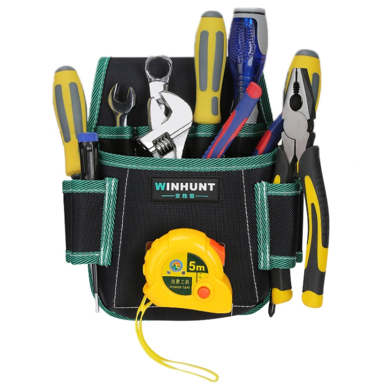 WINHUNT Multifunctional Canvas Electrician Tool Durable Storage Bag, Series: WH143 - Storage Bags & Boxes by WINHUNT | Online Shopping UK | buy2fix