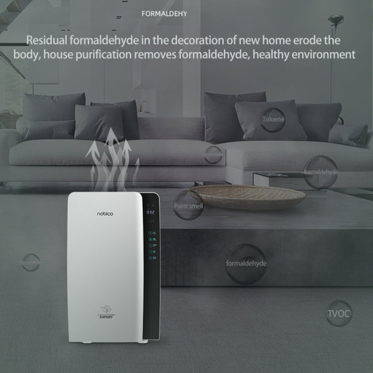 Nobico J001Plus Household Air Purifier, Style: Standard(EU Plug) - Home & Garden by nobico | Online Shopping UK | buy2fix