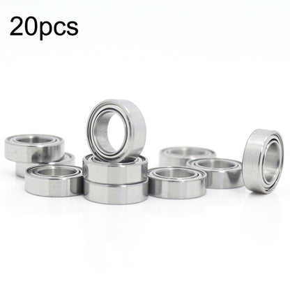 MR106ZZ 20pcs 6x10x3mm Miniature Deep Groove Ball Bearing, Style: High Speed - Bearing by buy2fix | Online Shopping UK | buy2fix