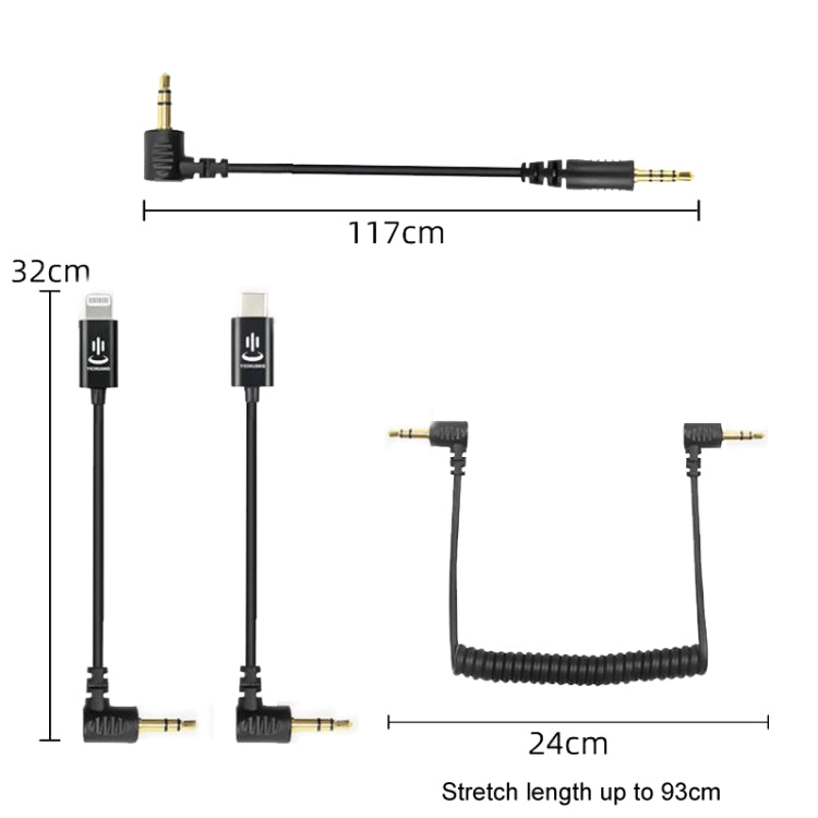 3.5mm TRS to TRS  For Rode Microphone YICHUANG Adapter Audio Cable - Consumer Electronics by YICHUANG | Online Shopping UK | buy2fix