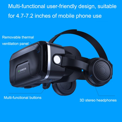 VRSHINECON G04EA Increase Version 7th VR Glasses 3D Virtual Reality Game Digital Glasses With Headset - Consumer Electronics by VRSHINECON | Online Shopping UK | buy2fix