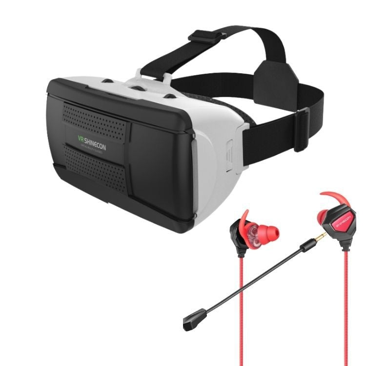 G06B+HS6G Headset VR Glasses Phone 3D Virtual Reality Game Helmet Head Wearing Digital Glasses - Consumer Electronics by buy2fix | Online Shopping UK | buy2fix
