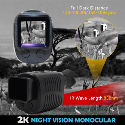 Video Pictures 5X HD 1080P Digital Night Visual Instrument Infrared Single Tube Binoculars - Monocular Binoculars by buy2fix | Online Shopping UK | buy2fix