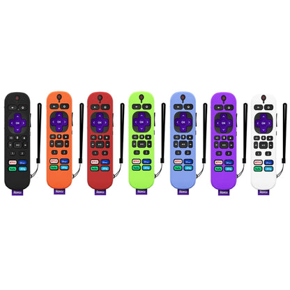 For TCL Roku Voice Remote Pro Y30 Remote Control Shockproof Silicone Protective Case(Orange) - Consumer Electronics by buy2fix | Online Shopping UK | buy2fix