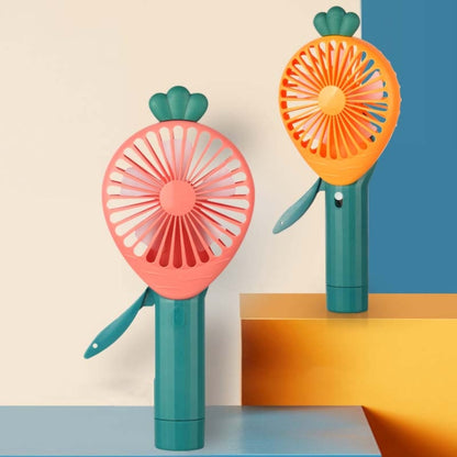 2pcs Spray Model Fruit Shape Manual Hand Pressure Small Fan(Color Random Delivery) - Consumer Electronics by buy2fix | Online Shopping UK | buy2fix