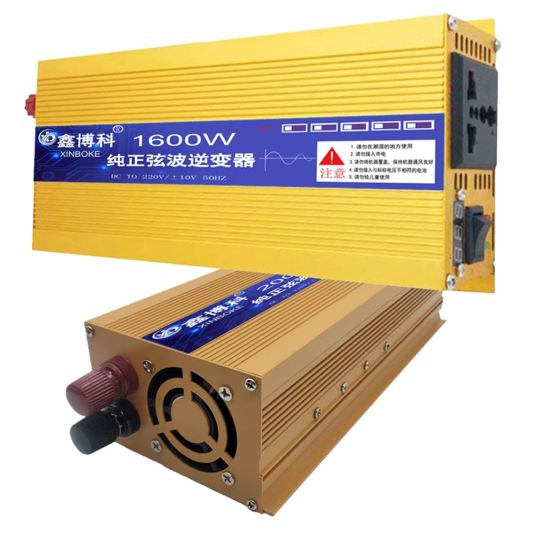 XINBOKE High Power Household Car Sine Wave Inverter 72V 2000W To 220V 1000W(Single Display) - In Car by XINBOKE | Online Shopping UK | buy2fix